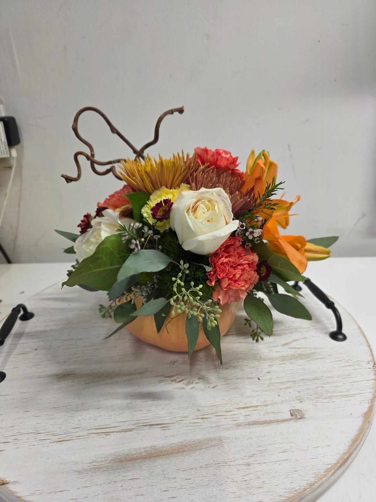 Pumpkin Centerpieces