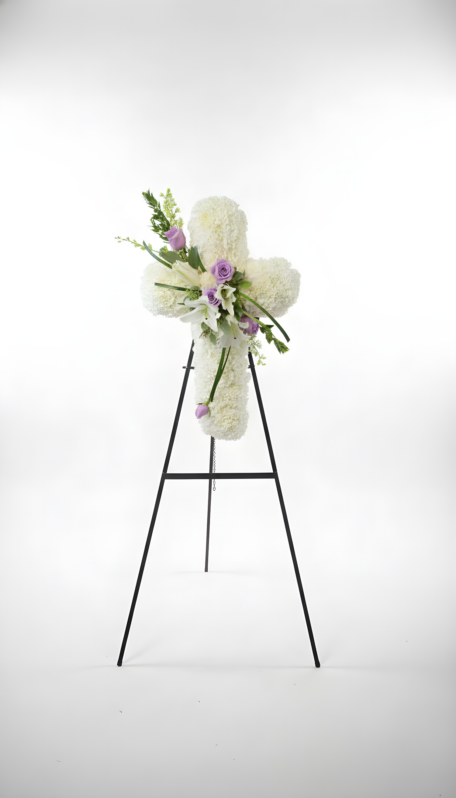 Standing floral Cross