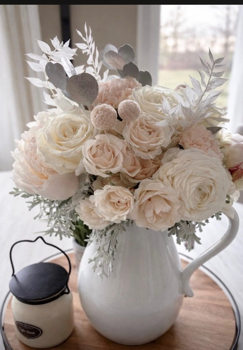 Blush and Ivory Garden